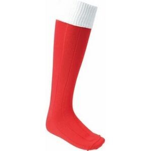 Euro Mens Football Socks / Red/White
